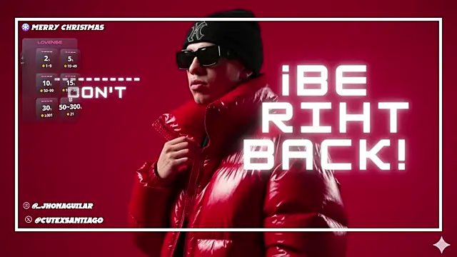 santiago cutex online show from 12-22-25, 04:01