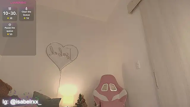 Snapshot of IsabelCortes chatting on 01-13-26, 10:13 IsabelCortes online show from 01-13-26, 10:13