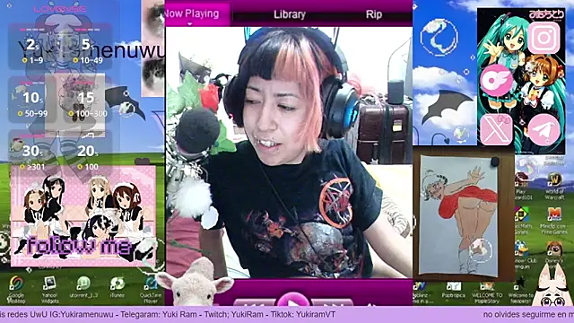 YukiRam online show from 12-19-25, 02:37