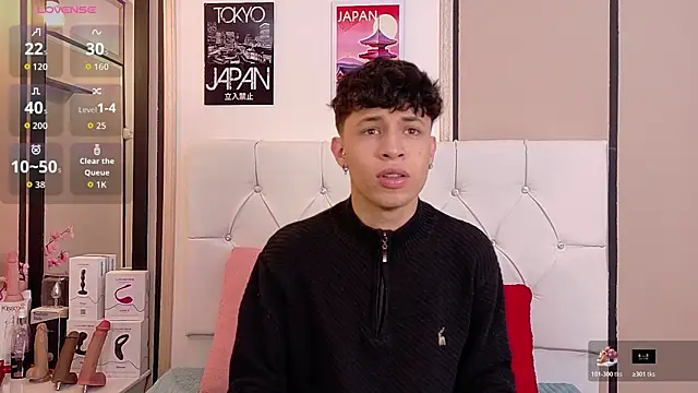 Axel  Evans online show from 12-01-25, 01:12