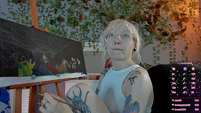 Snapshot of tattoo_art_baby chatting on 07-07-26, 07:23 tattoo art baby online show from 07-07-26, 07:23