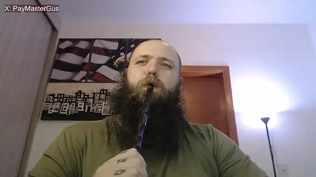 Snapshot of PayMasterGus chatting on 10-13-25, 02:13 PayMasterGus online show from 10-13-25, 02:13