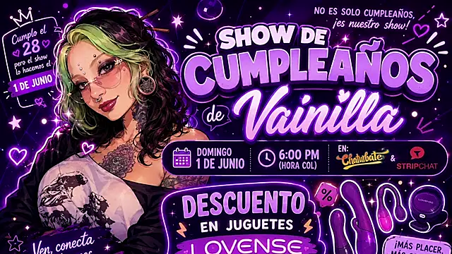 vainilla doll online show from 06-12-26, 01:58