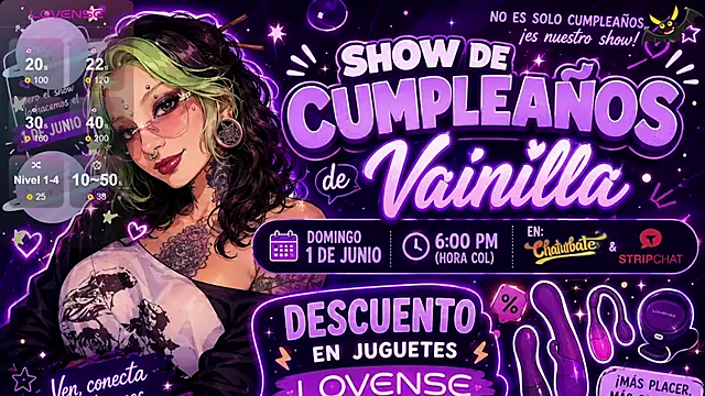 vainilla doll online show from 05-16-26, 02:21