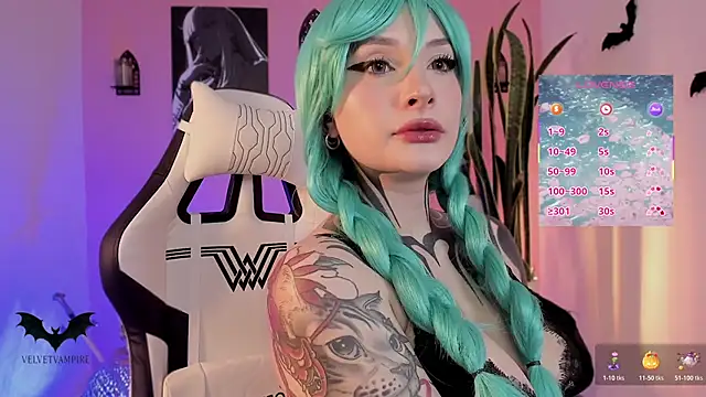 VelvetVampiree online show from 11-26-25, 03:50
