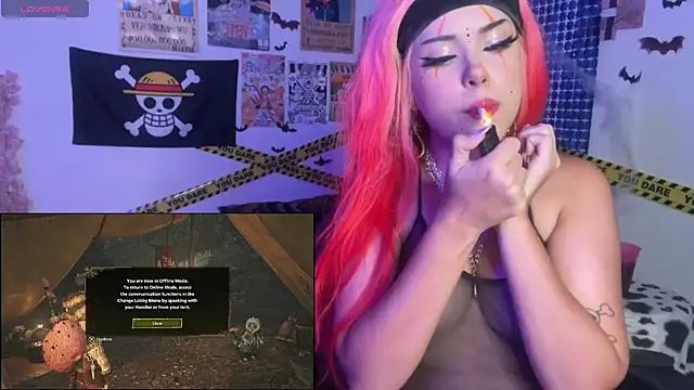 Snapshot of PixelKitty_ chatting on 10-18-25, 11:51 PixelKitty online show from 10-18-25, 11:51