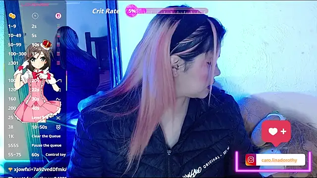 Snapshot of caro_lina20 chatting on 09-25-25, 12:05 caro lina20 online show from 09-25-25, 12:05