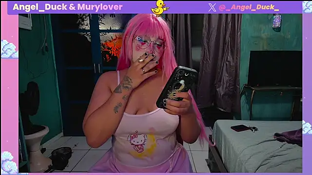 Snapshot of Angel_Duck chatting on 07-15-26, 10:06 Angel Duck online show from 07-15-26, 10:06