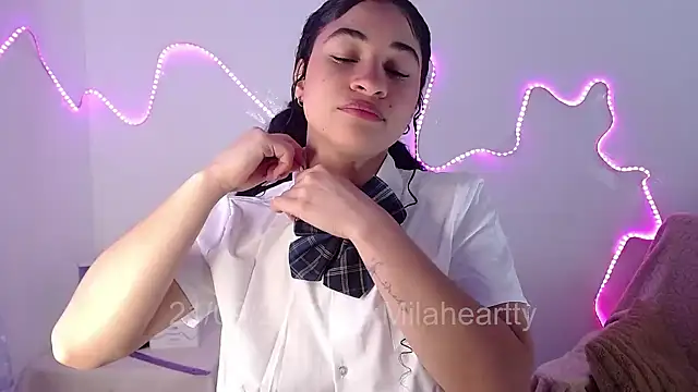 Snapshot of heartty_Milah chatting on 09-21-25, 05:51 heartty Milah online show from 09-21-25, 05:51