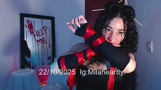 Snapshot of heartty_Milah chatting on 10-22-25, 09:13 heartty Milah online show from 10-22-25, 09:13
