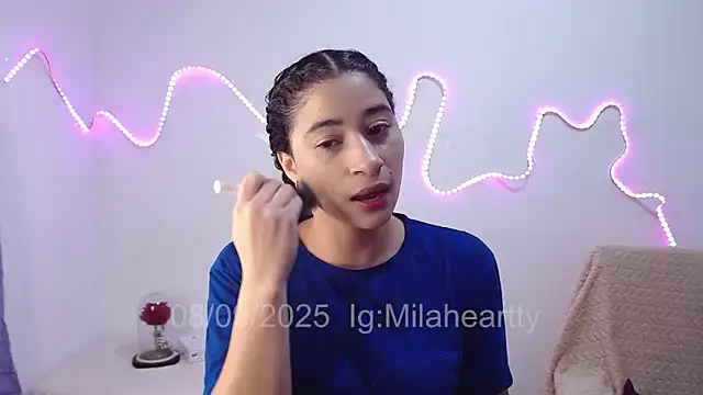 Snapshot of heartty_Milah chatting on 09-08-25, 11:15 heartty Milah online show from 09-08-25, 11:15