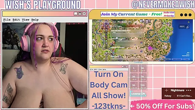 nevermakeawish online show from 04-18-26, 11:23