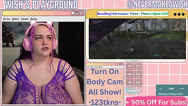 nevermakeawish online show from 04-29-26, 10:30