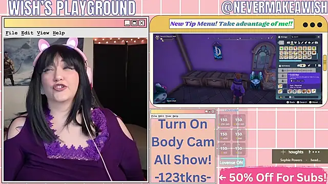 nevermakeawish online show from 03-10-26, 10:30