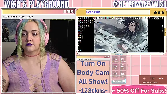 nevermakeawish online show from 03-15-26, 09:38