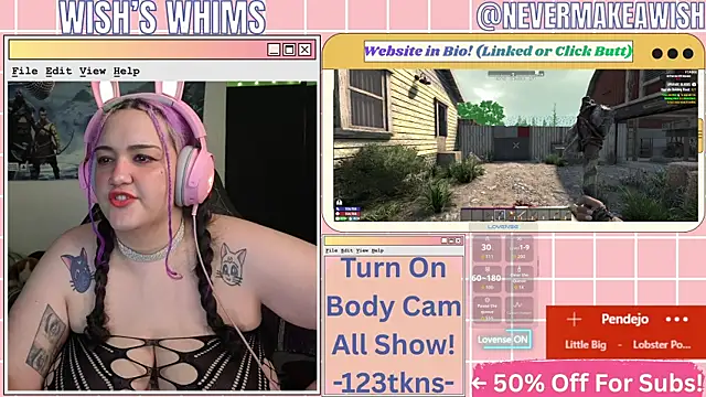 nevermakeawish online show from 05-14-26, 10:01