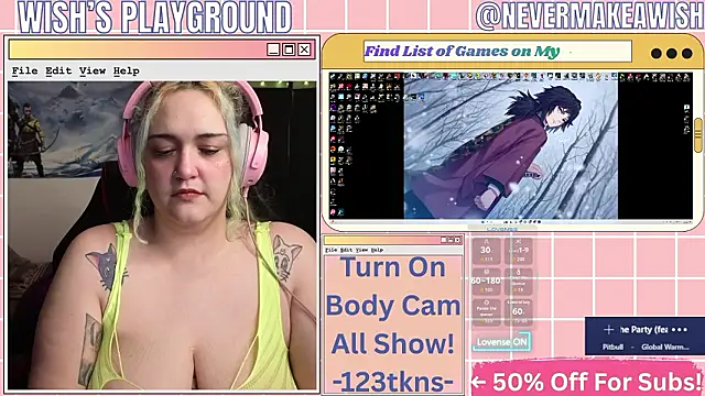 nevermakeawish online show from 03-19-26, 09:09