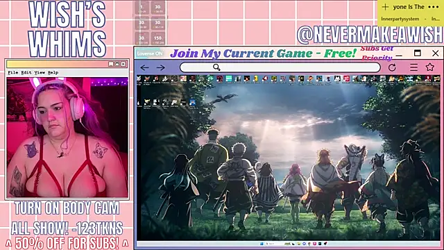 nevermakeawish online show from 05-15-26, 05:05