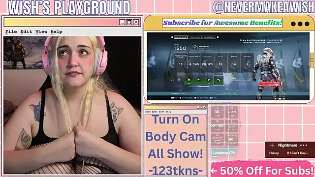 nevermakeawish online show from 04-03-26, 04:46