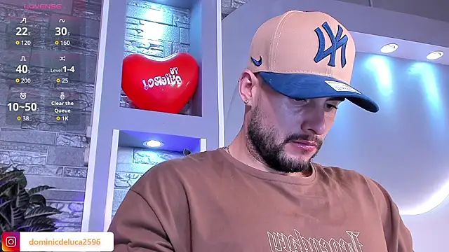 Snapshot of dominic_de_luca chatting on 02-20-26, 04:20 dominic de luca online show from 02-20-26, 04:20