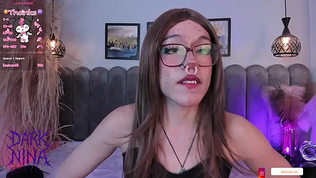 Dark nina  online show from 11-08-25, 03:21