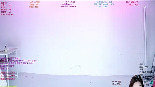 Snapshot of CM-002 chatting on 10-22-25, 11:36 CM-002 online show from 10-22-25, 11:36