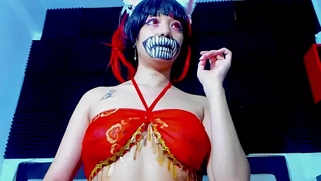 Snapshot of Akalidemon chatting on 10-22-25, 03:28 Akalidemon online show from 10-22-25, 03:28