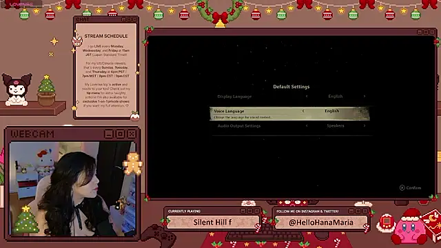 HanaMaria online show from 11-26-25, 02:33