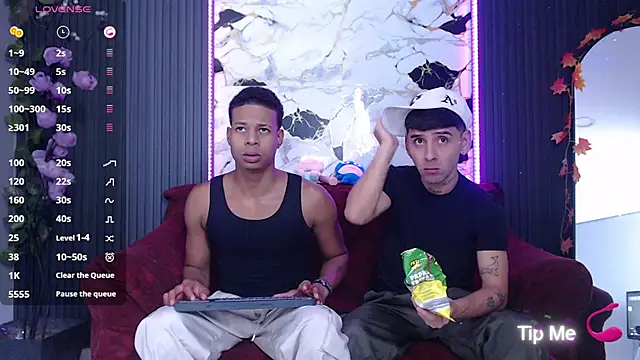 SpicyBoys X online show from 10-17-25, 01:20