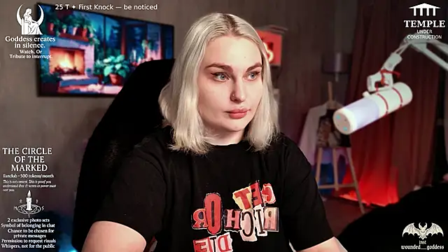 Wounded Goddess  online show from 11-13-25, 08:24