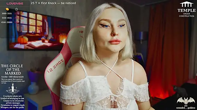 Wounded Goddess  online show from 11-09-25, 03:27