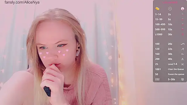 AliceNya cute online show from 01-12-26, 05:03