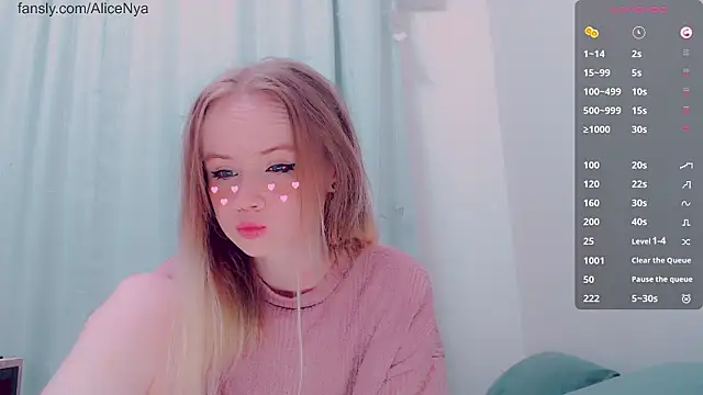 AliceNya cute online show from 02-19-26, 05:26