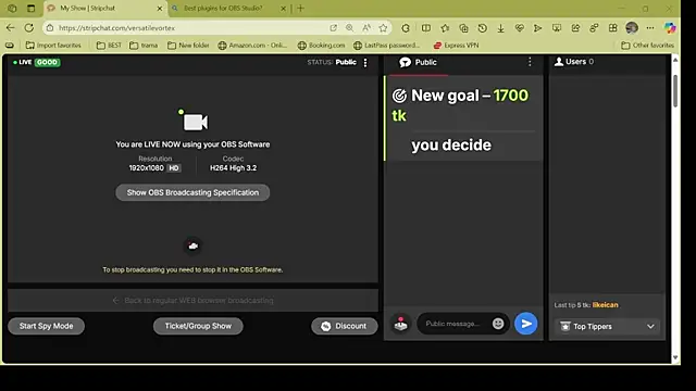 Snapshot of versatilevortex chatting on 10-22-25, 01:49 versatilevortex online show from 10-22-25, 01:49