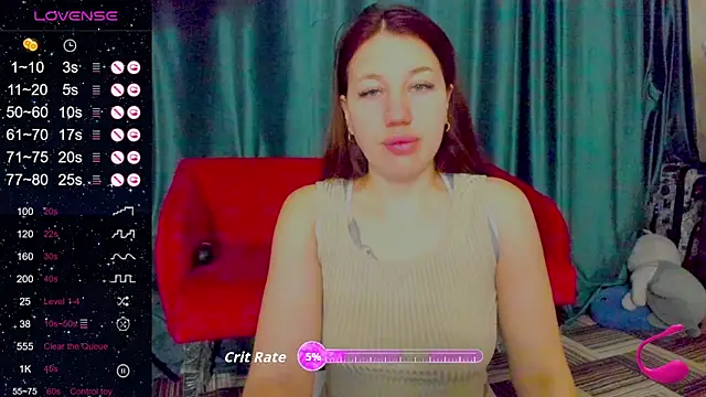 Snapshot of LillyLover_ chatting on 10-19-25, 12:57 LillyLover online show from 10-19-25, 12:57