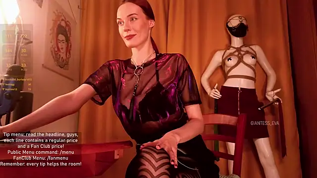 Giantess Eva online show from 10-03-25, 07:15