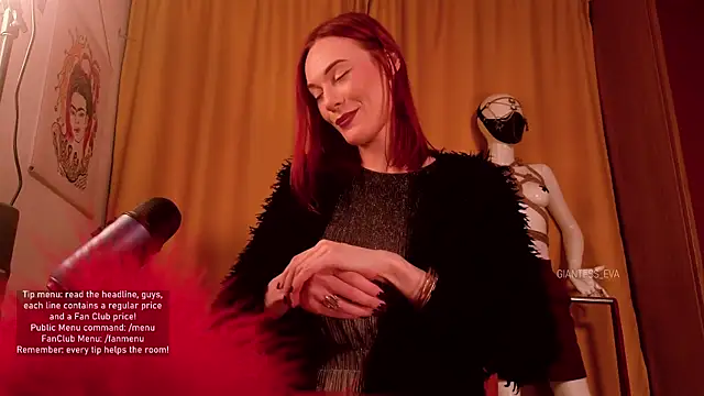 Giantess Eva online show from 10-19-25, 05:05