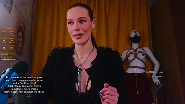 Giantess Eva online show from 11-13-25, 05:28