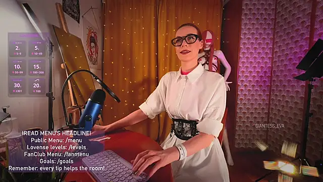 Giantess Eva online show from 05-15-26, 06:17