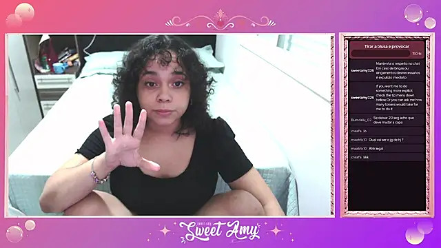 Snapshot of sweetamy326 chatting on 07-19-26, 12:41 sweetamy326 online show from 07-19-26, 12:41