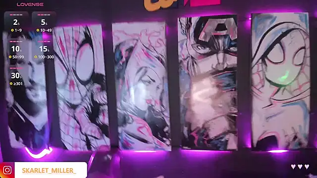 skarlet miller  online show from 01-11-26, 12:12