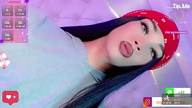 Daphnne XXX online show from 12-05-25, 07:45