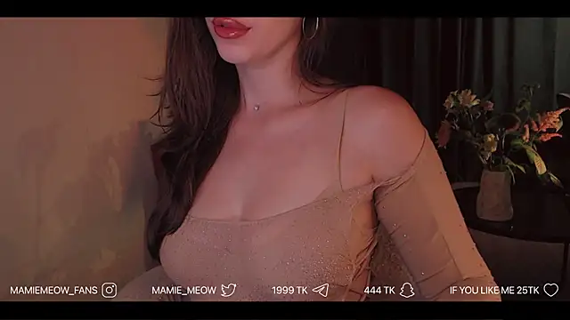 Snapshot of Mamiemeow chatting on 07-08-26, 02:07 Mamiemeow online show from 07-08-26, 02:07