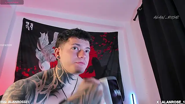 AlanRose01 online show from 03-12-26, 02:43