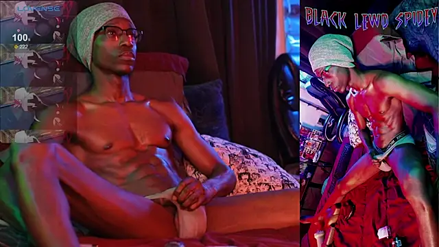 BlackLewdSpidey online show from 02-02-25, 11:32