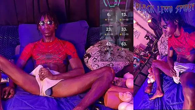BlackLewdSpidey online show from 05-09-26, 11:52