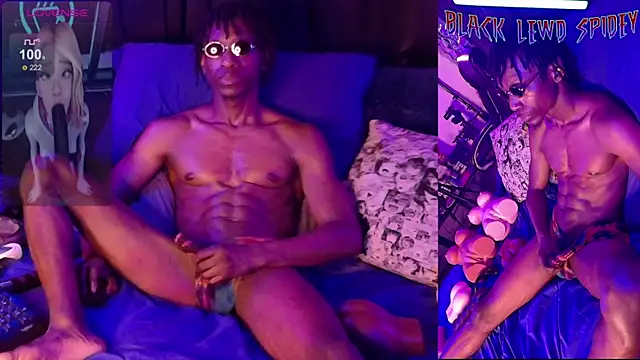 BlackLewdSpidey online show from 04-02-26, 03:02