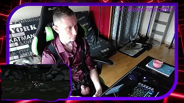 Gamerinleather online show from 11-02-25, 09:25