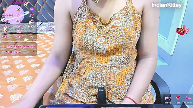 IndianKittey online show from 12-01-25, 08:48