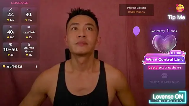 Snapshot of OceanCandy chatting on 02-14-26, 05:24 OceanCandy online show from 02-14-26, 05:24